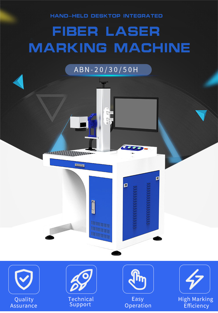 CCD Visual Positioning Fiber Laser Marking Machine
