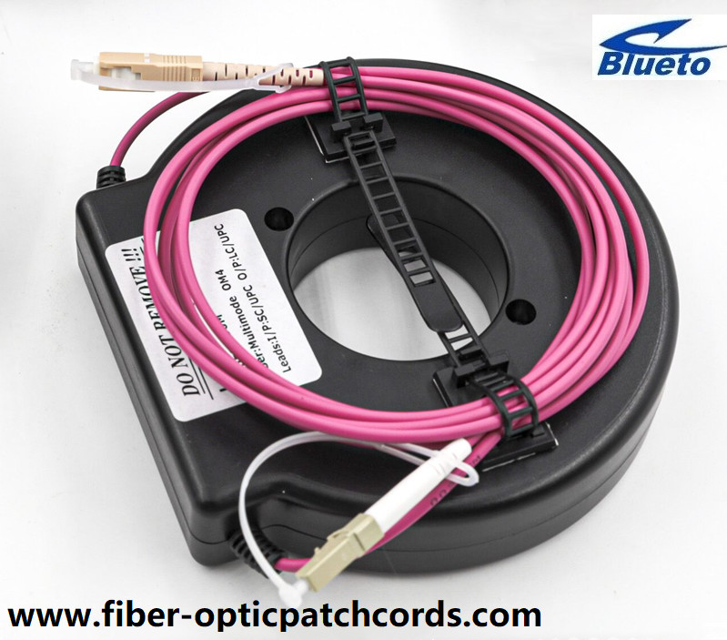OTDR Lunch Cable E2000/APC-LC/APC 1km SM Fiber Optic Test Cable Small Box E2000 APC To LC APC OTDR