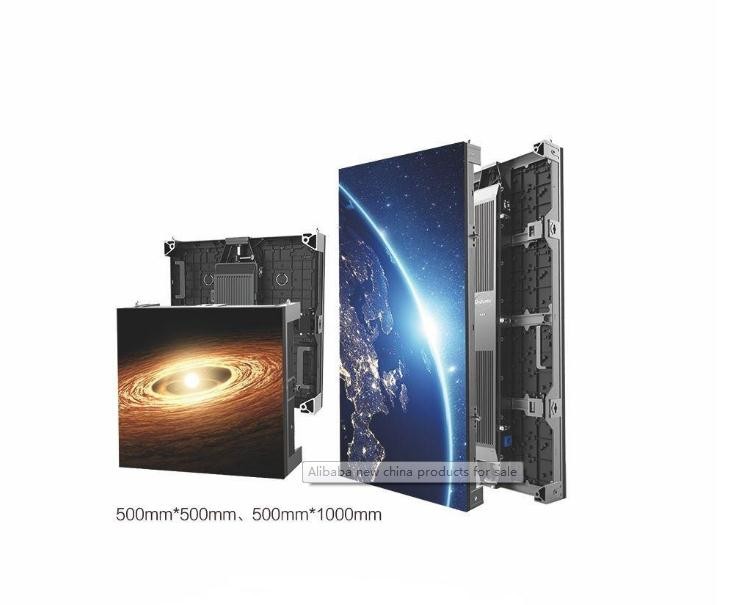 Floor Standing Large Outdoor Advertising LED Display 5000CD Brightness For Shopping Malls