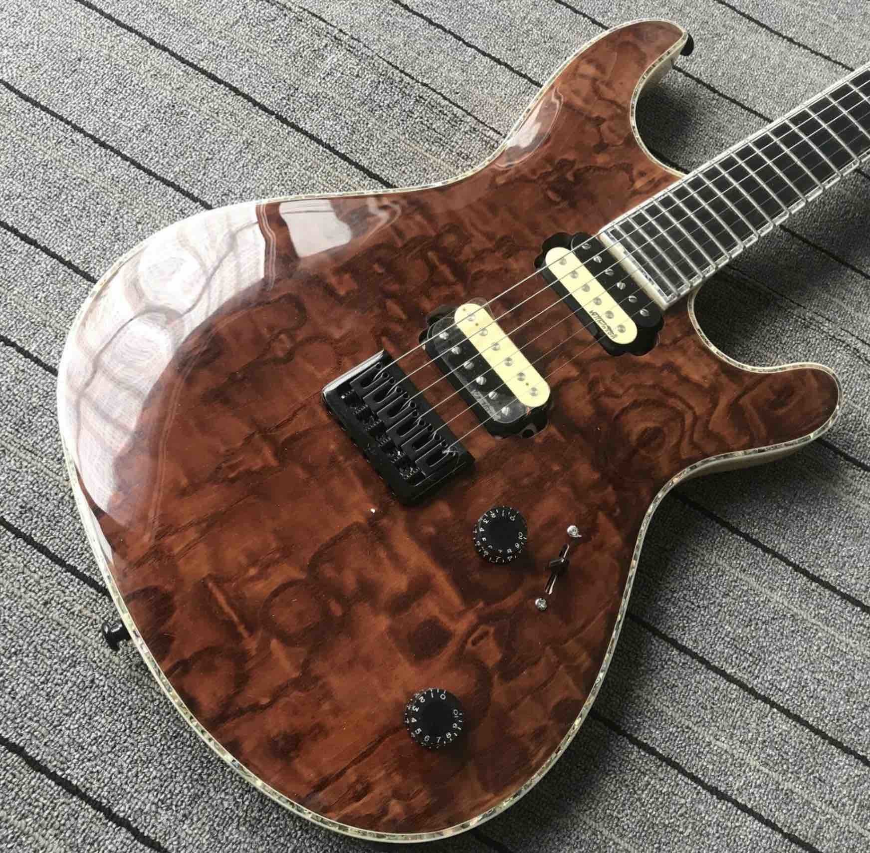 Mayones Regius 6 Electric Guitar ASH Body Back Side Ebony Fingerboard Free Shipping