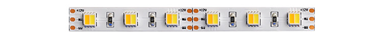CCT Dual Color Outdoor LED Light Strip White Addressable Cuttable Connecting 3528