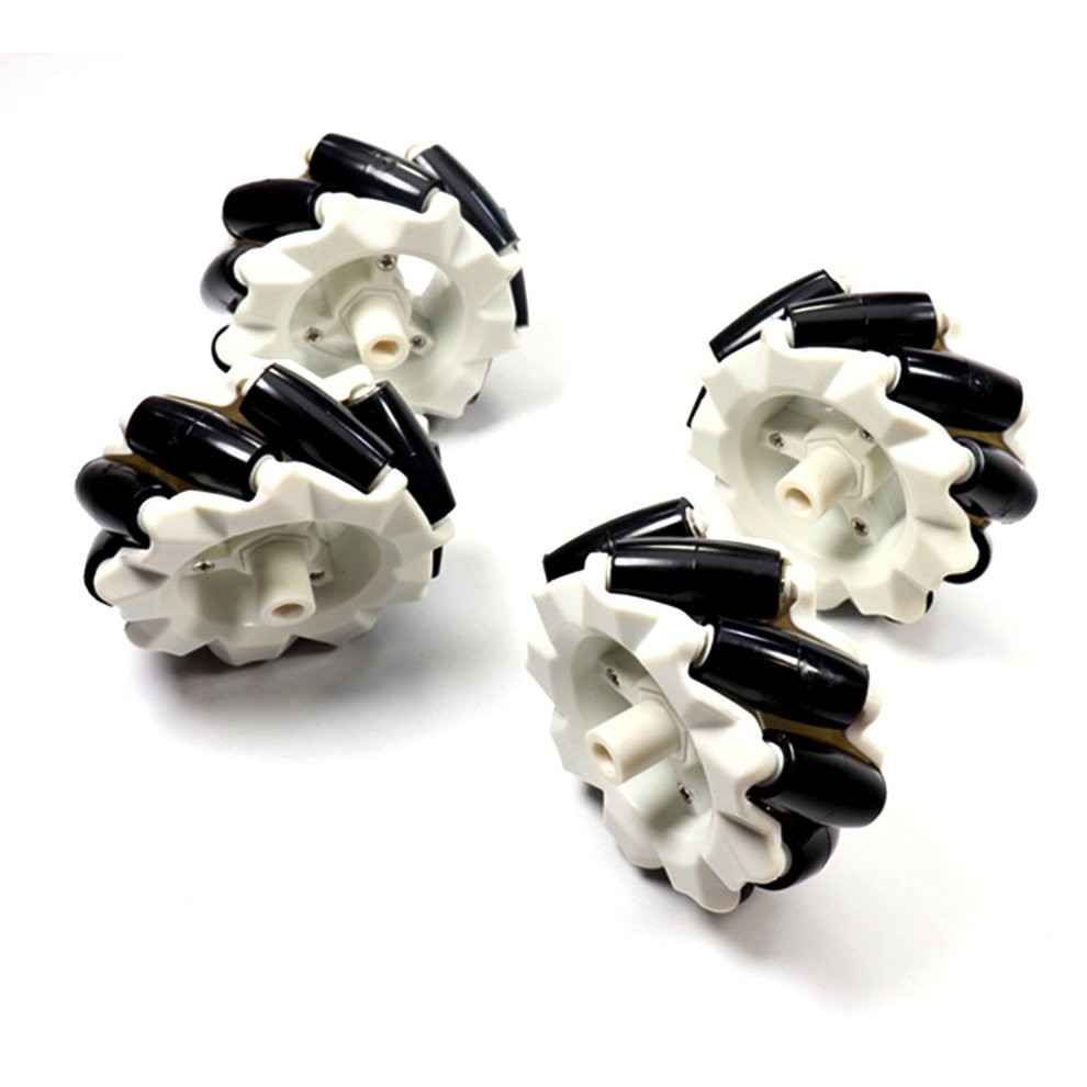 Diameter 65MM Plastic Mecanum Wheel For 4WD Intelligent Trolley Robot