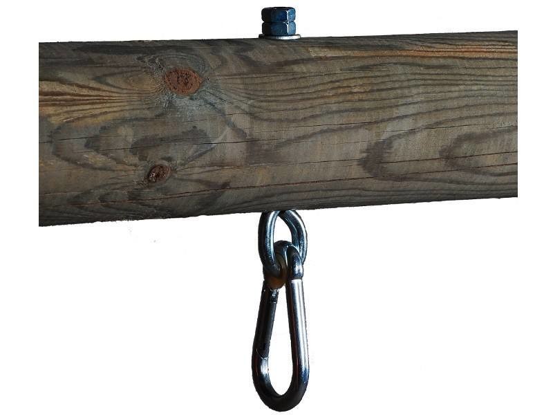 Bolt Steel Wall Hook With Eye Steel Hook Hanger Swing Hanger Hardware Accessories