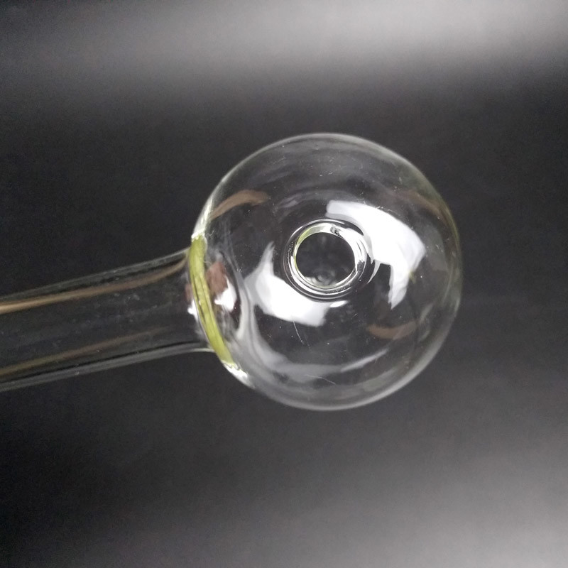 7 Inch Large Glass Smoking Pipe Thick Clear Daily Use Hand Blown Technology