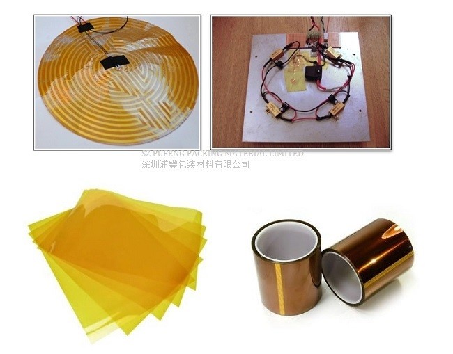 Amber High Temperature 50um 33m Kapton Polyimide Tape Heat Resistant