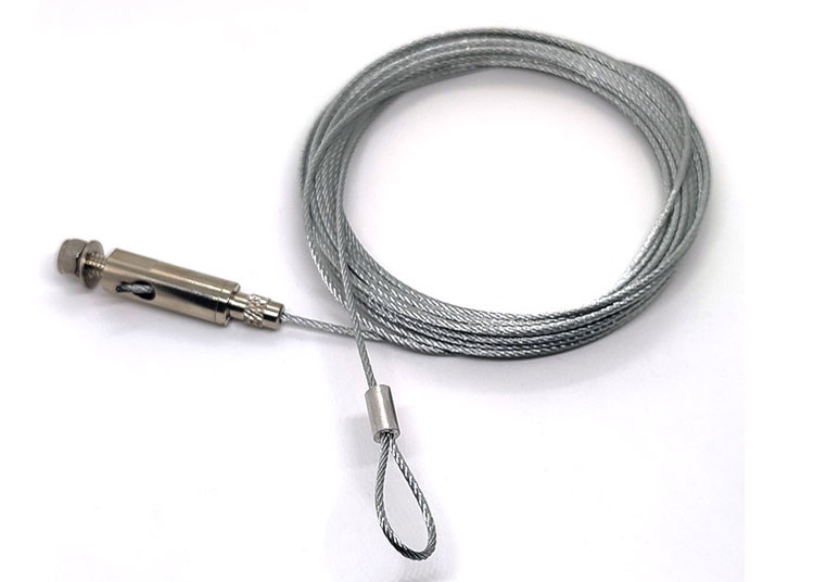 Galvanized Stainless Steel Pendant Mountings For Light Cable Gripper Suspension System