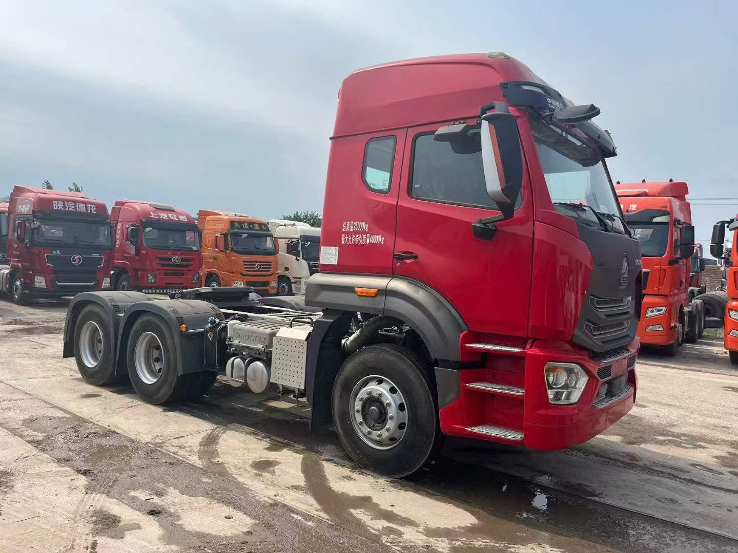 Hohan Truck Head Euro 5 Emission High Roof Cabin 460hp New Condition 2021 Hohan N7W Leaf Spring
