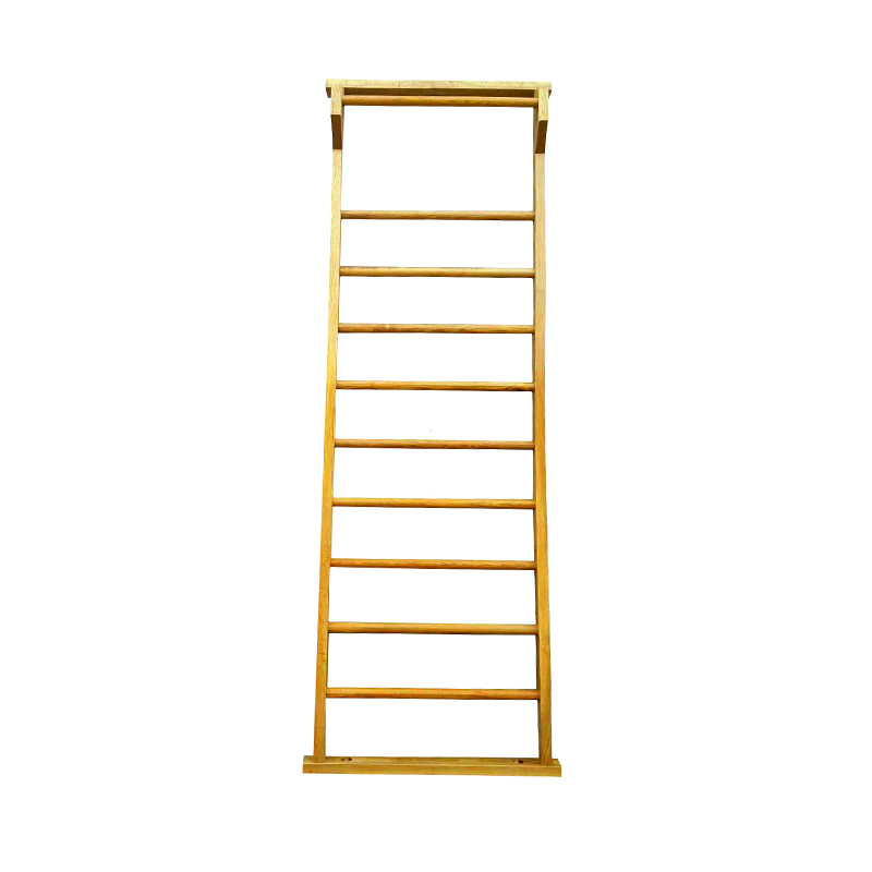 Gym Sport Step Ladders Fitness Exercises with Indoor Wooden Ladders and Structure
