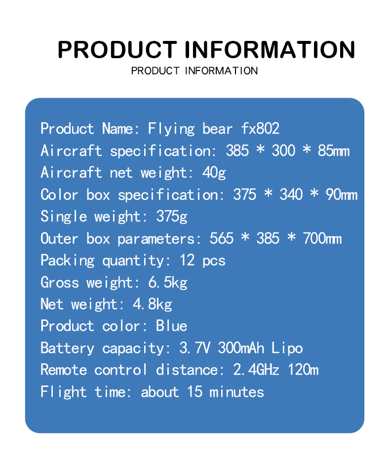 Super Glider Fx802 2.4g 2ch Epp Foam Remote Controlled Glider Model Ready-to-Go for Intermediate Operator Skill Level