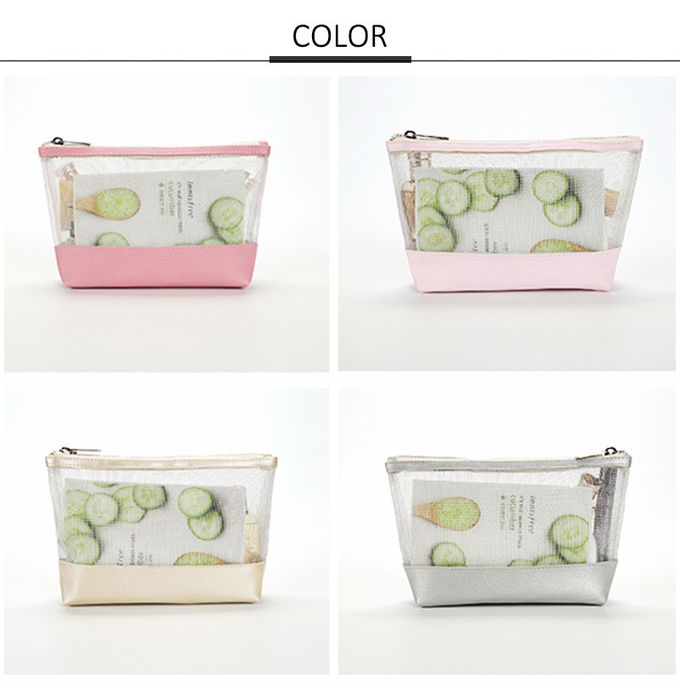 Wholesale Professional Luxury Transparent Clear PVC Cosmetic Bag