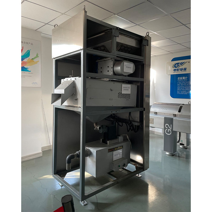 5000Kg Hotel Organic Waste Shredder CE Food Waste Composting Machine Pretreatment