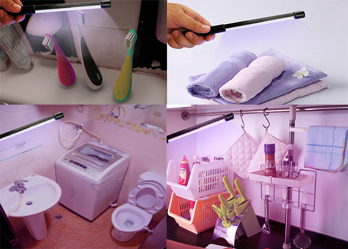 Germicidal Lamp Rigid LED Strip Lights 260-280nm USB Interface Ultraviolet Disinfection