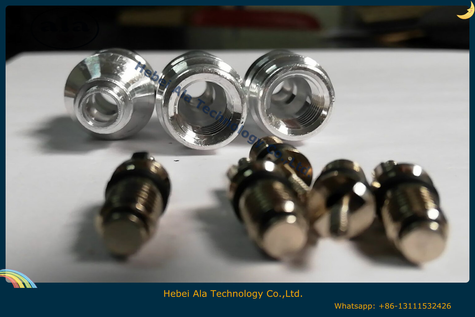 Value Auto A/C Hose O-Ring Female Beadlock Fitting With R134a Port A/C Couplers R134a Port fittings Adapters R134a port