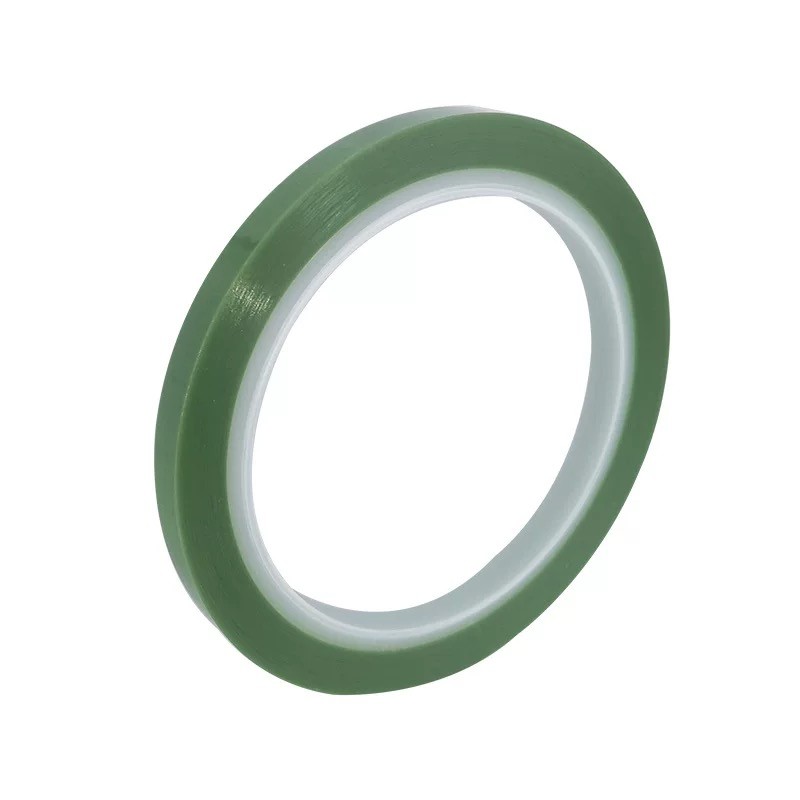 3M851ST Silicone PET Transparent Tape High Temperature Resistant Green Single Side Adhesive 0.06mm