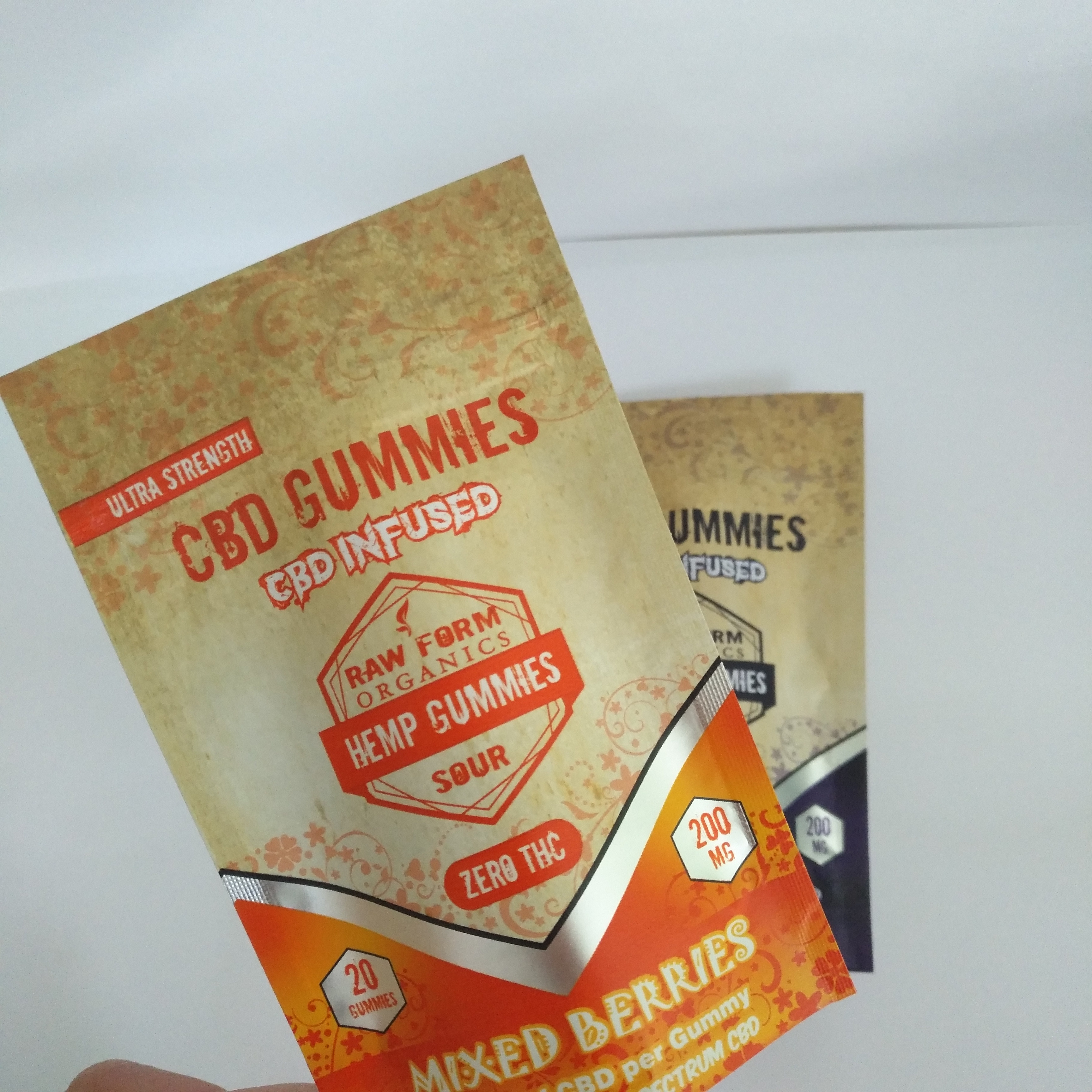 150mg THC CBD Sugar Doypack Candies Gummies Packaging Pouch Candies Gummies Packaging Pouch