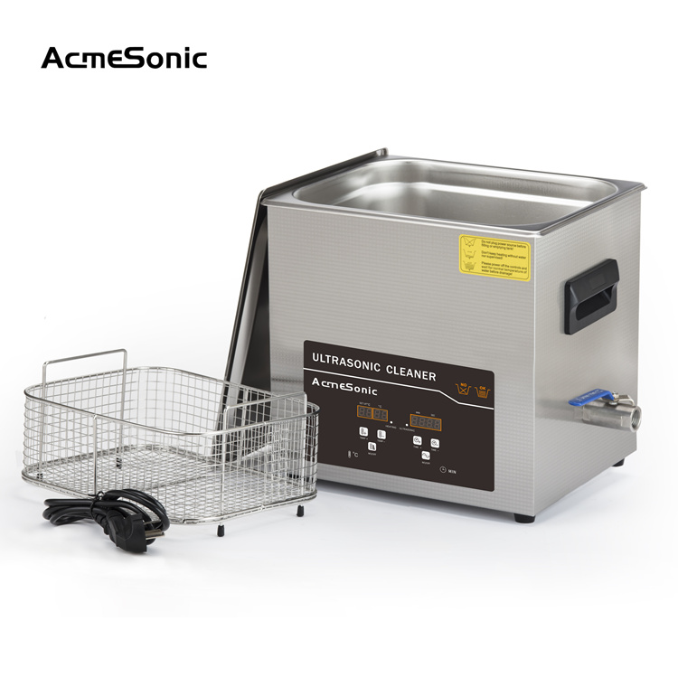 OEM 10L Ultrasonic Cleaner 240W Digital Heated Ultrasonic Cleaner