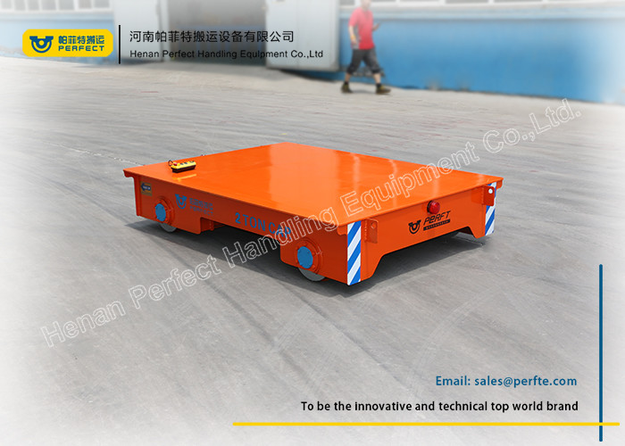 Heavy Cargoes Handling Electric Trackless Transfer Cart Customization