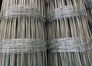 China 100m Galvanized Livestock Hinge Joint Wire Mesh Fencing High Tensile on sale