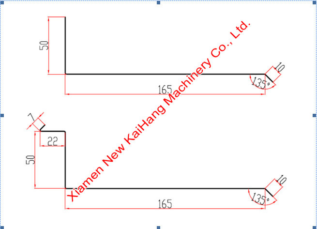 Professional Metal Roof Ridge Cap Roll Forming Machine Trim Roll Former