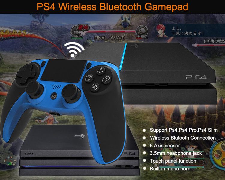 Onikuma 0.3kg 7032 PS4 Bluetooth Gamepad For Gaming Controller