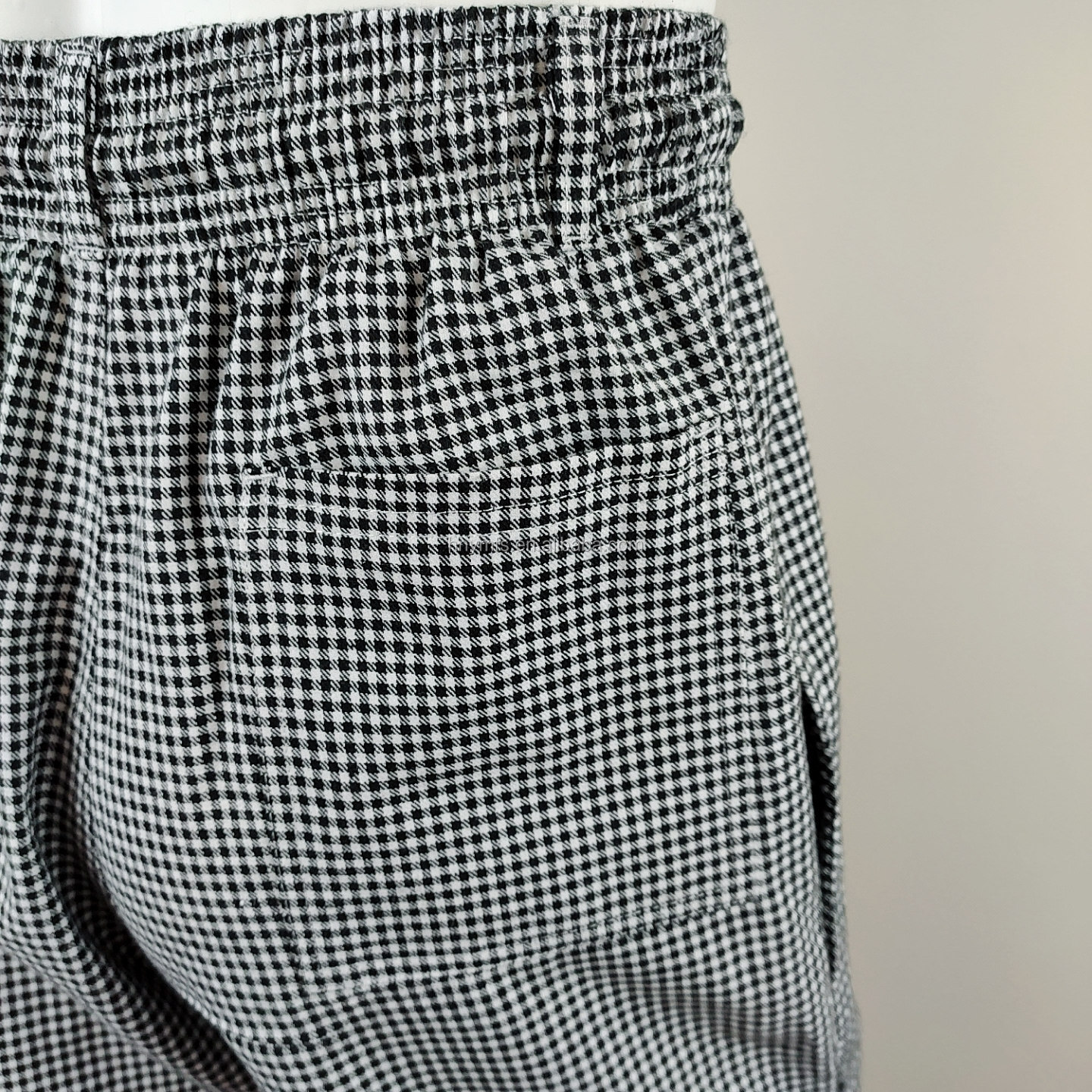 Men Women Restaurant Use Unisex Chef Pants Polyester / Cotton Material