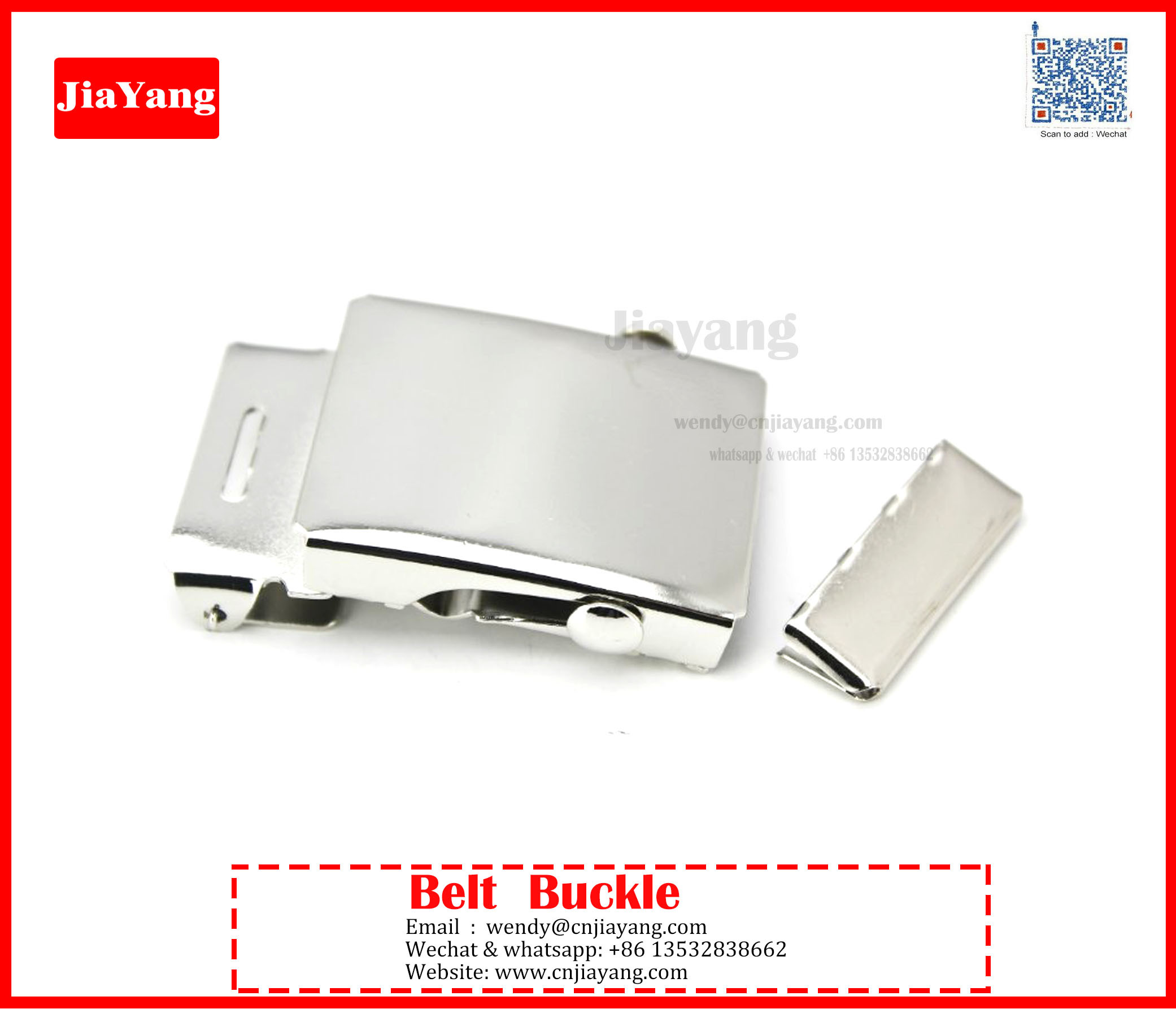 custom band logo flip top buckle pressing metal belt buckle