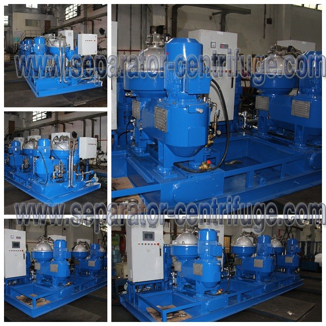 Peony Automatic Full Discharging 3 Phase Centrifugal Fuel Oil Separator