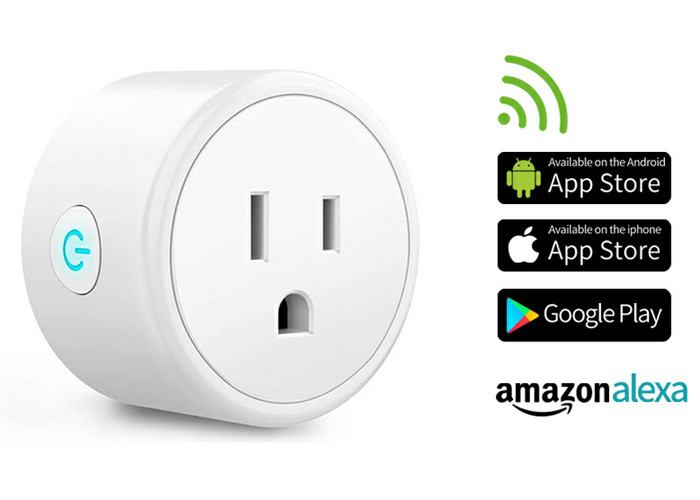 Multifunction Wifi Smart Plug Socket , 220v Remote Control Wall Socket