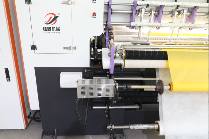 80 Inches Ultra High Speed Computerized Shuttle Multi Needle Quilting Machine For Garments Textile Fabric