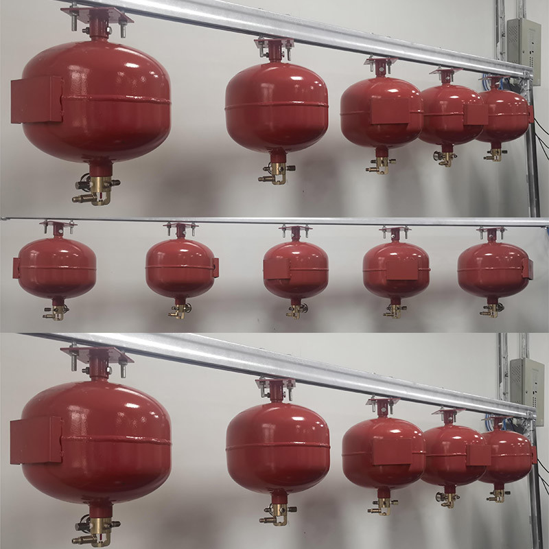 Solenoid Sensor Starting Mode FM200 Hanging System Low Maintenance Flexible Structure