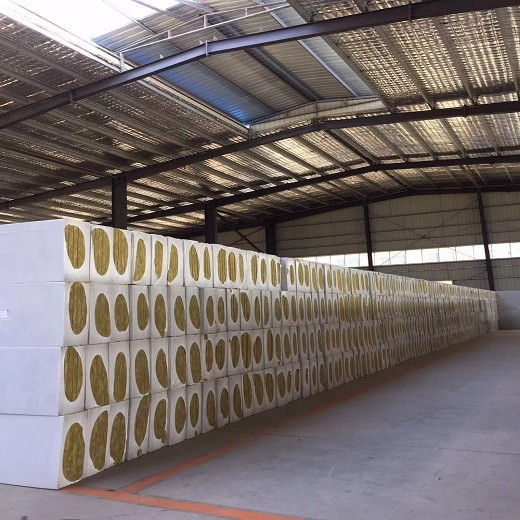 Grade A Rock Wool Board Insulation Low Heat Conductivity Mineral Wool Sheet 1200mm Width