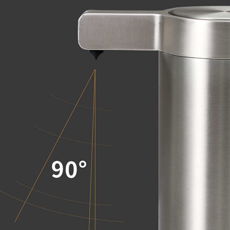 OEM Color Stainless Steel Touchless Hand Sanitizer Dispenser Waterproof FCC
