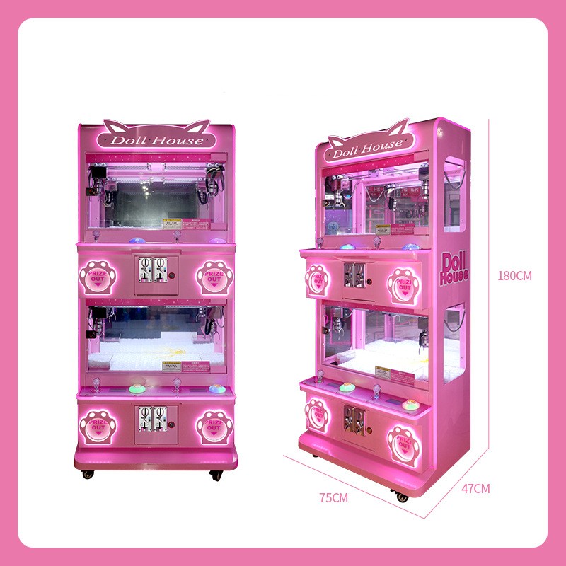 Rainny Mini Claw Machine With Credit Card Reader UK Plug Voltage 110V/220V/230V Mega