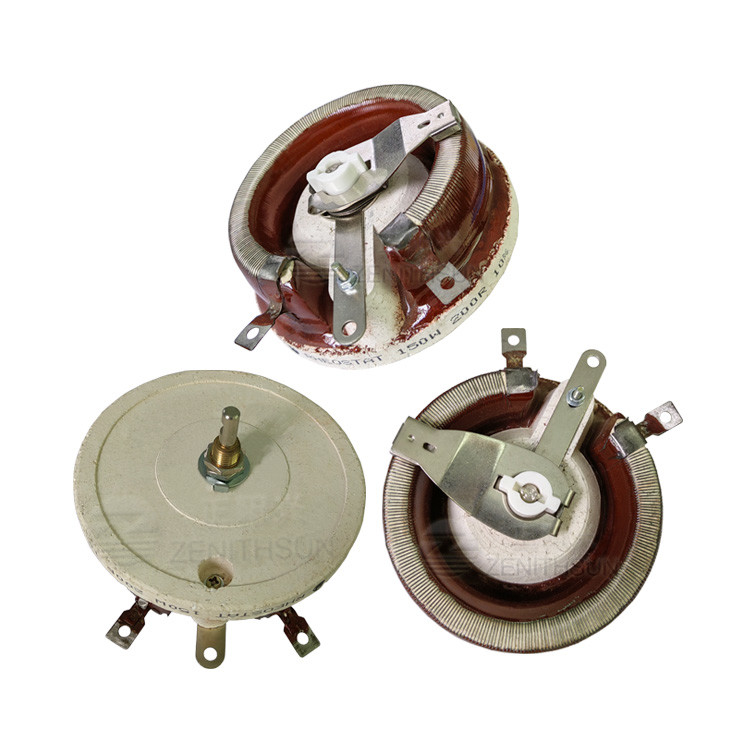 150 Watt Vitreous Enameled Variable Speed Rheostat Wirewound Power Rheostats