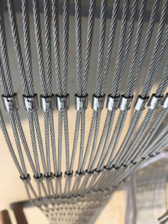 Flexible Stainless Steel X Tend Mesh / Lightweight Stainless Steel Netting Mesh