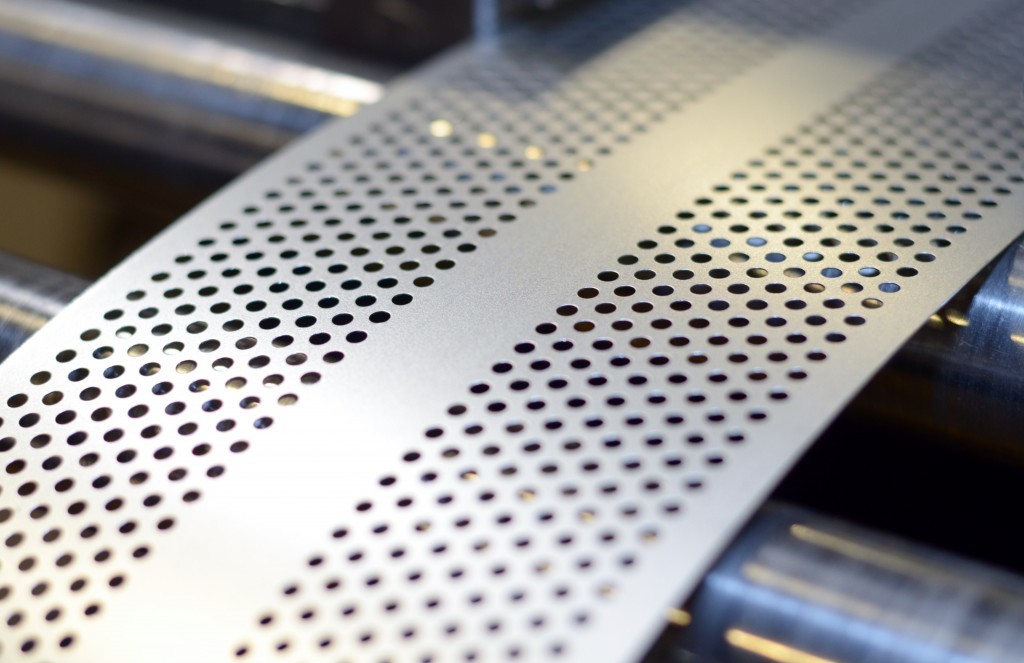 Decorative 1mm Round Hole Perforated Metal Mesh Sheet Galvanized