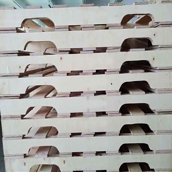 Double Head Solid Wood Pallet Notching Machine For Sale