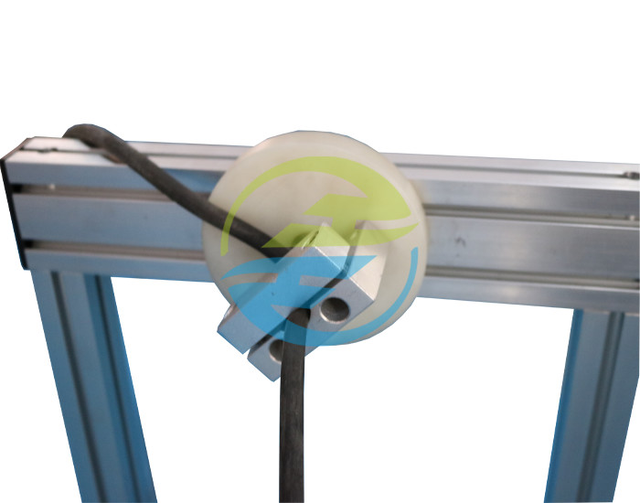 Height Of Dropping 750mm Portable Socket-Outlets Mechanical Strength Tester With Plug Socket Tester