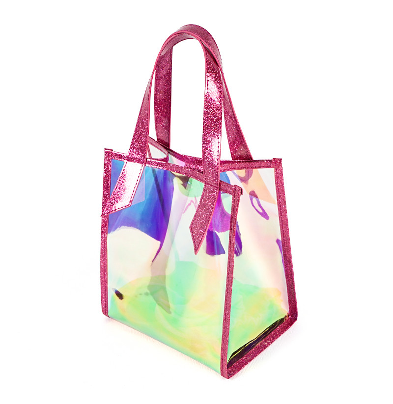 Custom Logo Printing Lightweight TPU Clear PVC Handbags