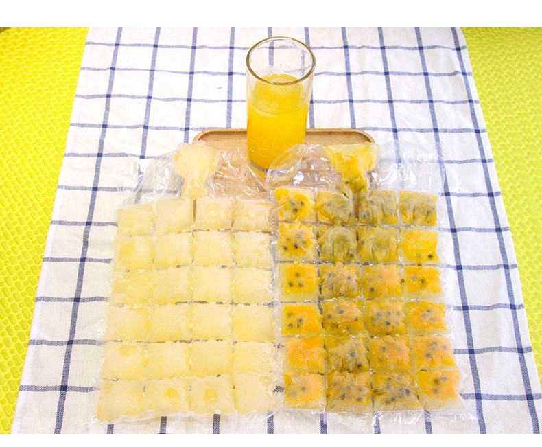 PE Material Structure Transparent Custom Disposable Ice Cube Plastic Packaging Bags