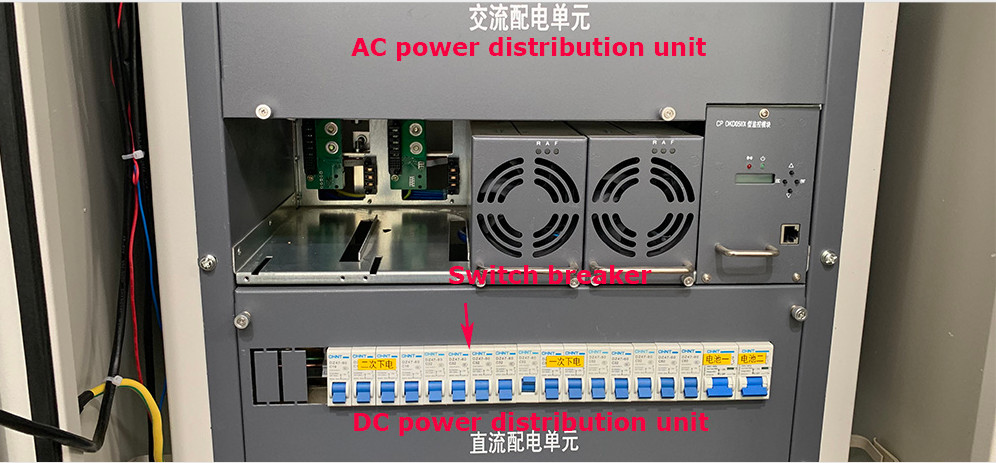 Galvanized Steel 19 Inch Rack Outdoor Battery Cabinet For Telecommunication