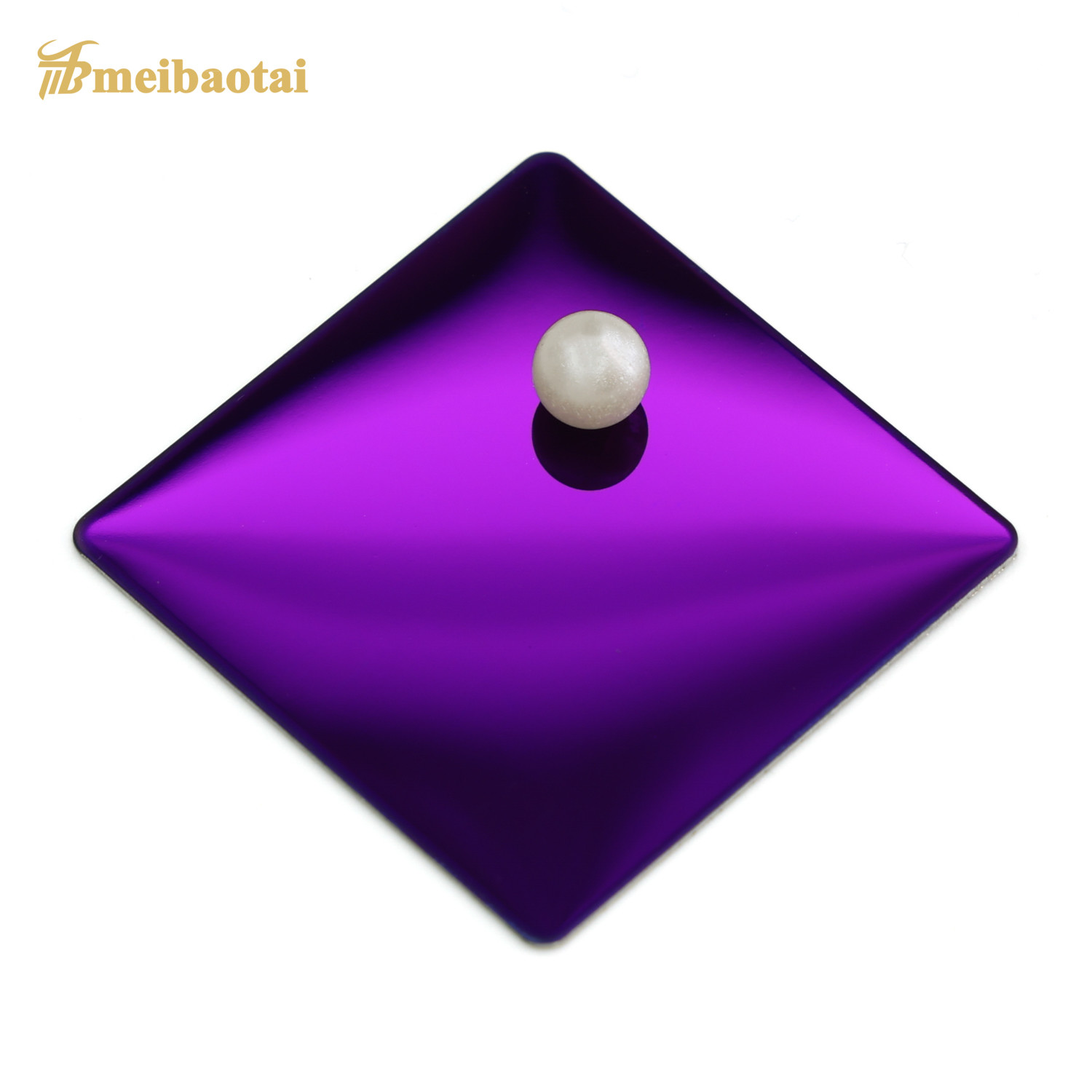 Green Mirror Finish Coloured Stainless Steel Sheet 1.2mm Thickness