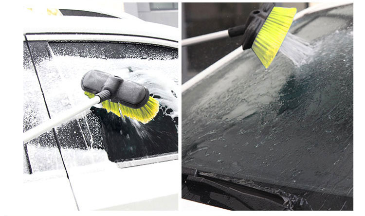 Soft Bristles Long Handle Car Washing Brush Used For Trucks And Bus