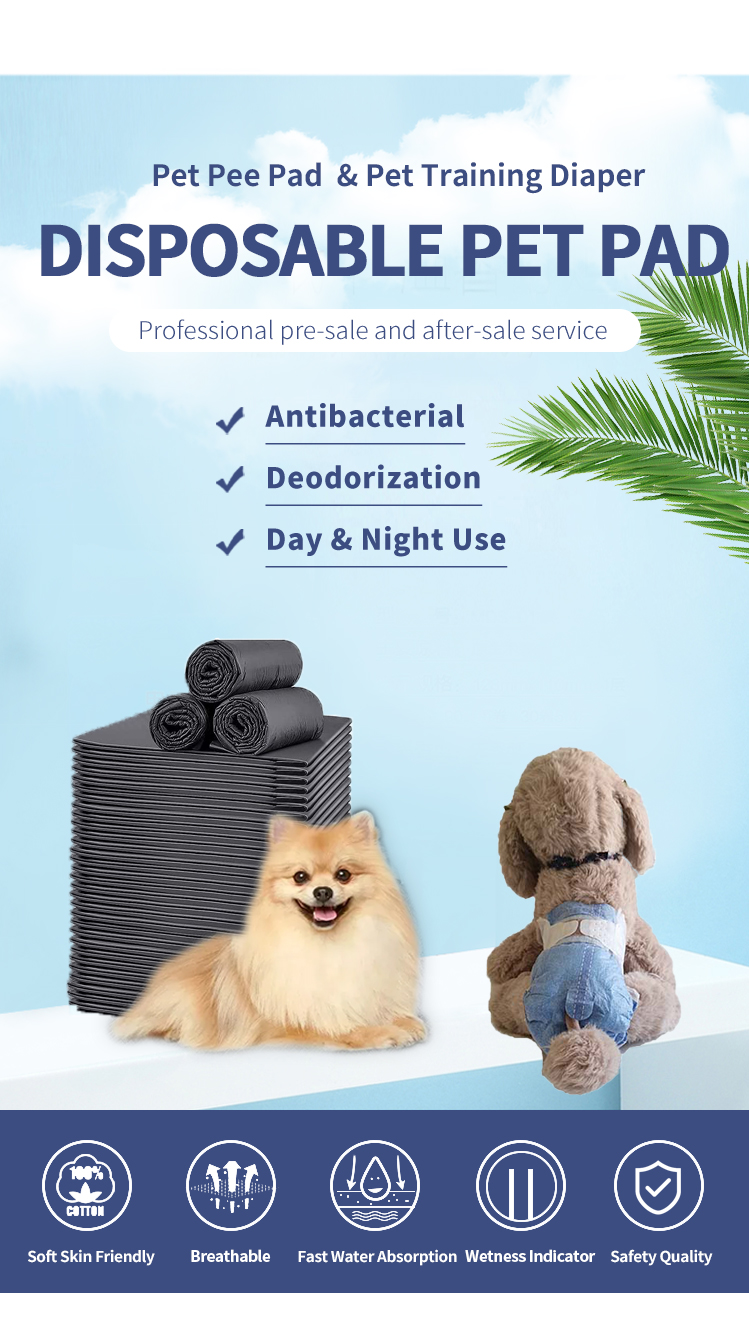 60*45/60*60/60*90cm Deodorizing SAP Pet Pee Pad for Potty Urine Training S M L XL XXL