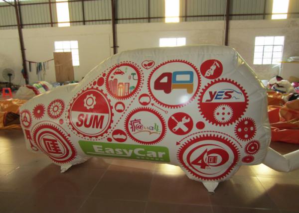 Standing Inflatable Advertising Signs Car For Advertising Commercial Inflatable