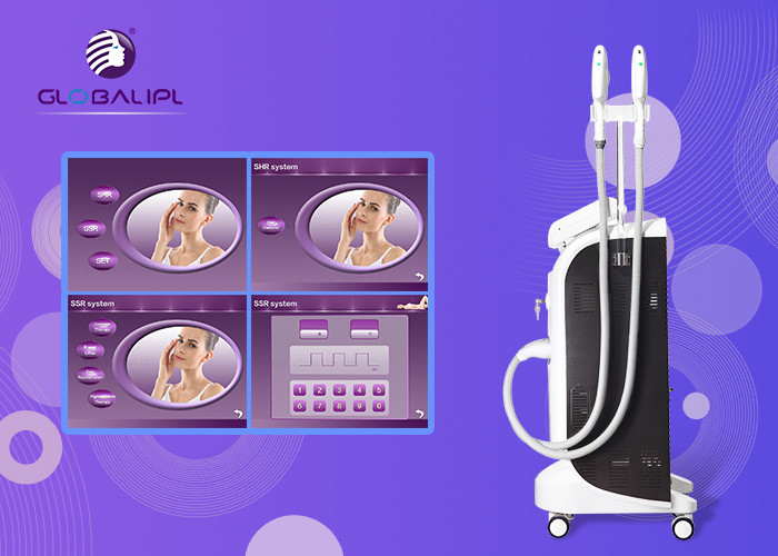 4000W SHR SSR Beauty Machine , Laser Hair Removal Equipment 10" LCD Display