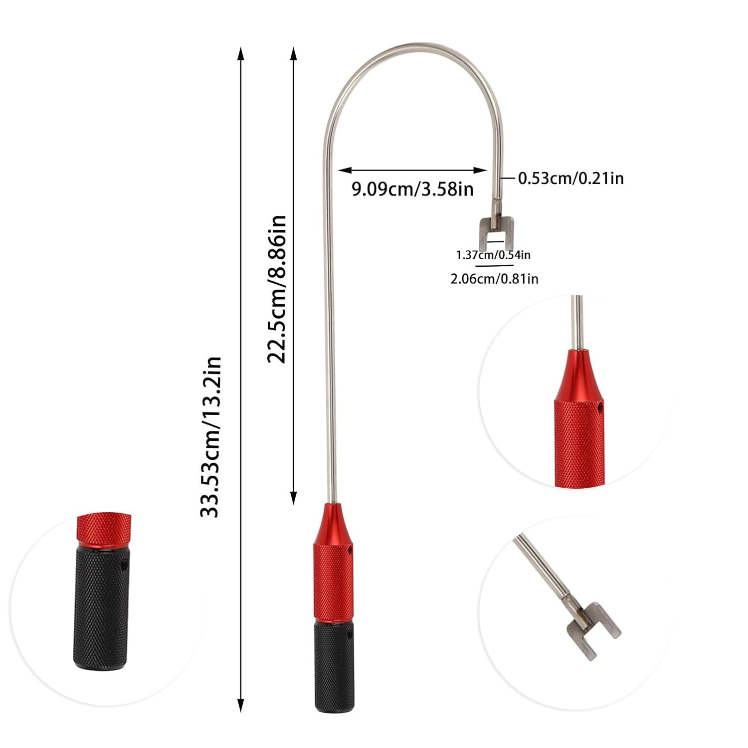 Universal Compatibility Stainless Steel Lock Pick Tool For Bypassing Glass Door Ground Locks