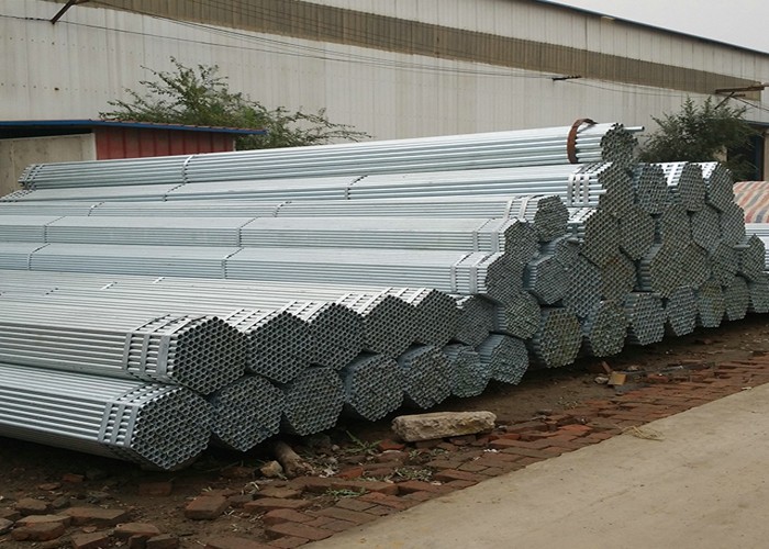ASTM A 333 GR. 6 Hot Dip Galvanized Tube , Sch 40 Galvanized Steel Pipe For Building