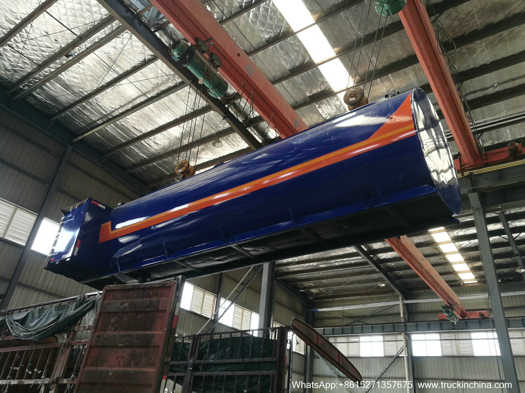 9m3 Hot Asphalt Tank for Tanker Lorry Upper Body WITH BALTUR DIESEL OIL BURNER GEAR PUMP WhsApp:+8615271357675
