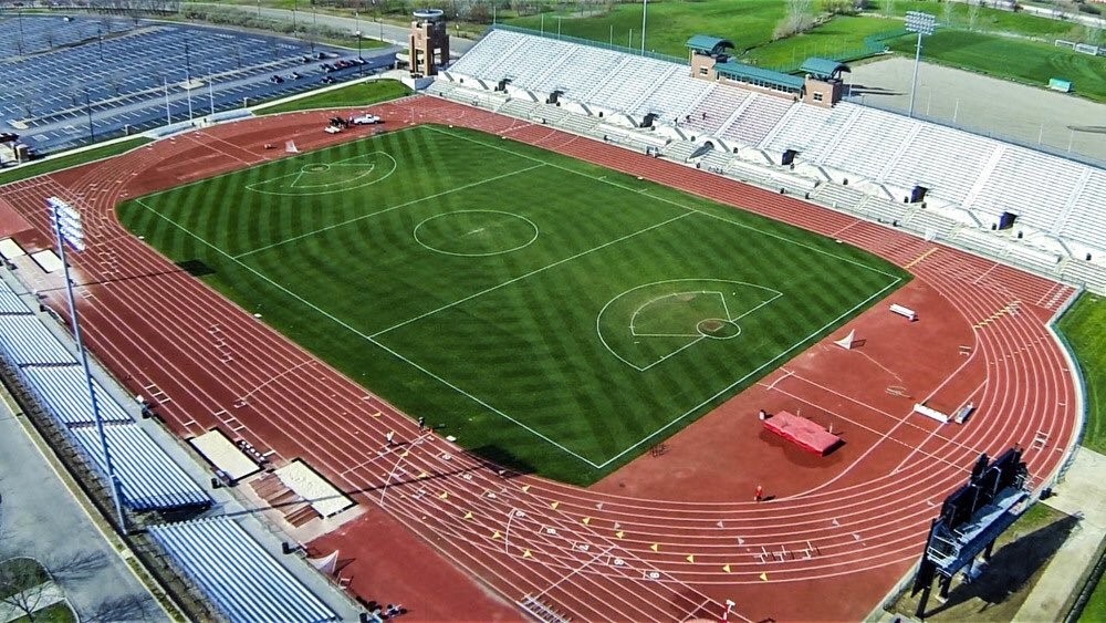UV Resistance 6mm Thickness Jogging Track Material Rubber Sport Floor
